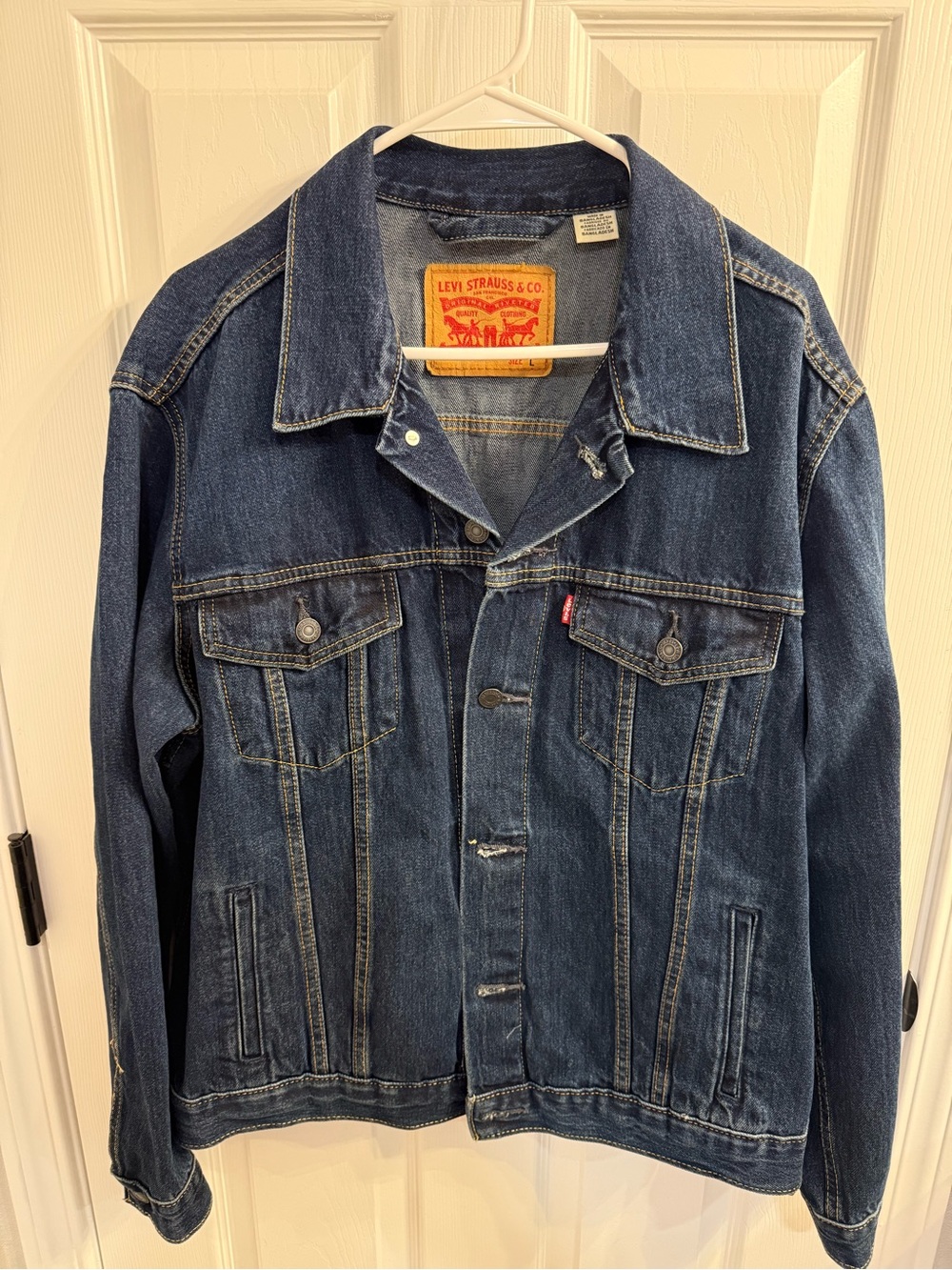 Levi's Blue Denim Trucker Jacket